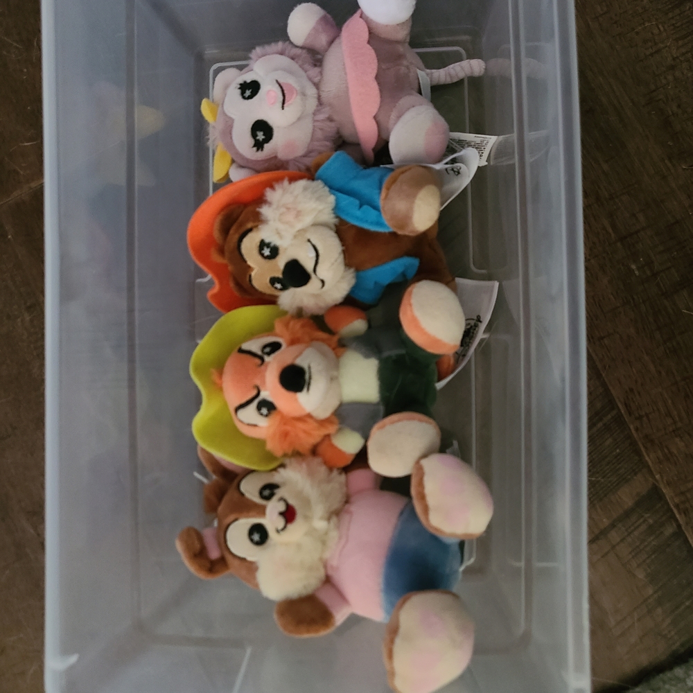 Colorful Animal Plush Toy Set